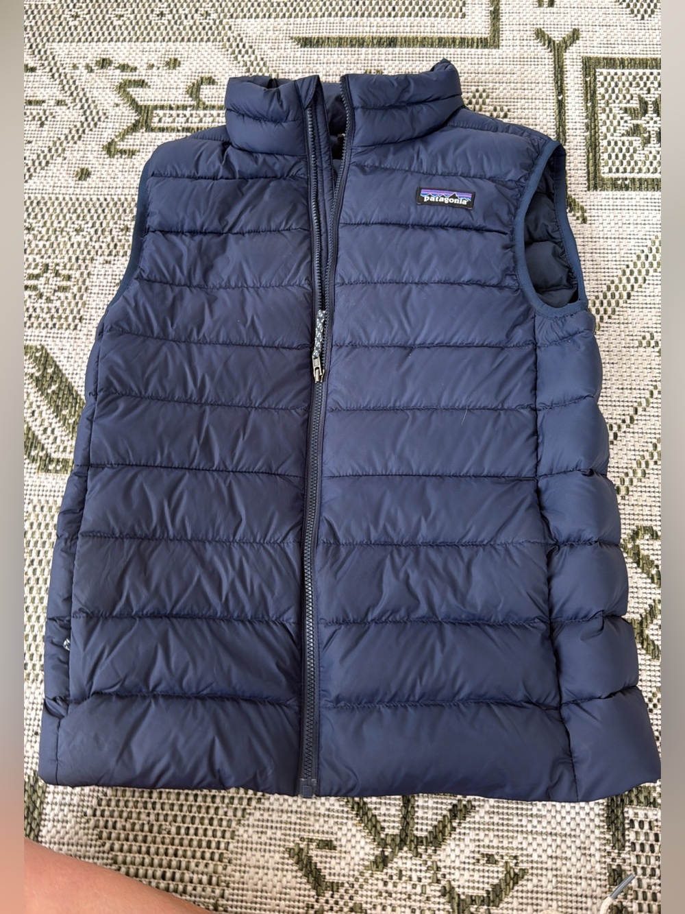 Patagonia Vest (navy) size large (12)